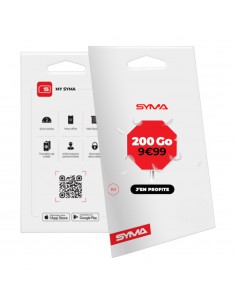 Carte SIM prépayée SYMA...