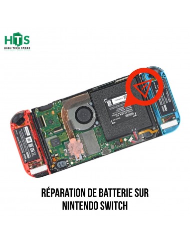 Réparation de batterie sur Nintendo Switch