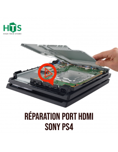 Réparation port HDMI PS4 -...