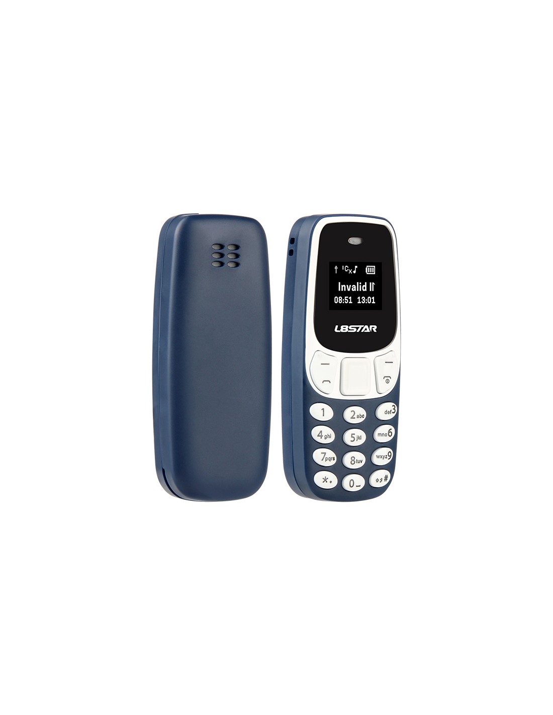 L8Star BM10 Mini téléphone portable, Mini Mobile double Carte Sim à prix  pas cher