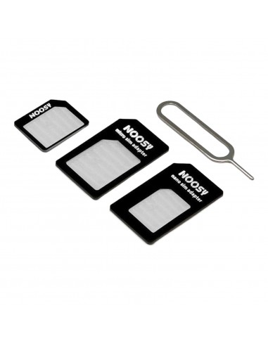 Adaptateur de Carte SIM Nano et Micro SIM Chip et Extracteur de Carte