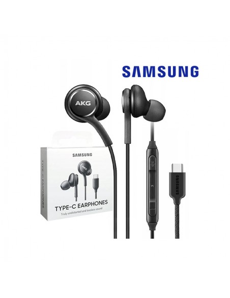 Casque USB Samsung Type-C EO-IC100, audio AKG, noir –