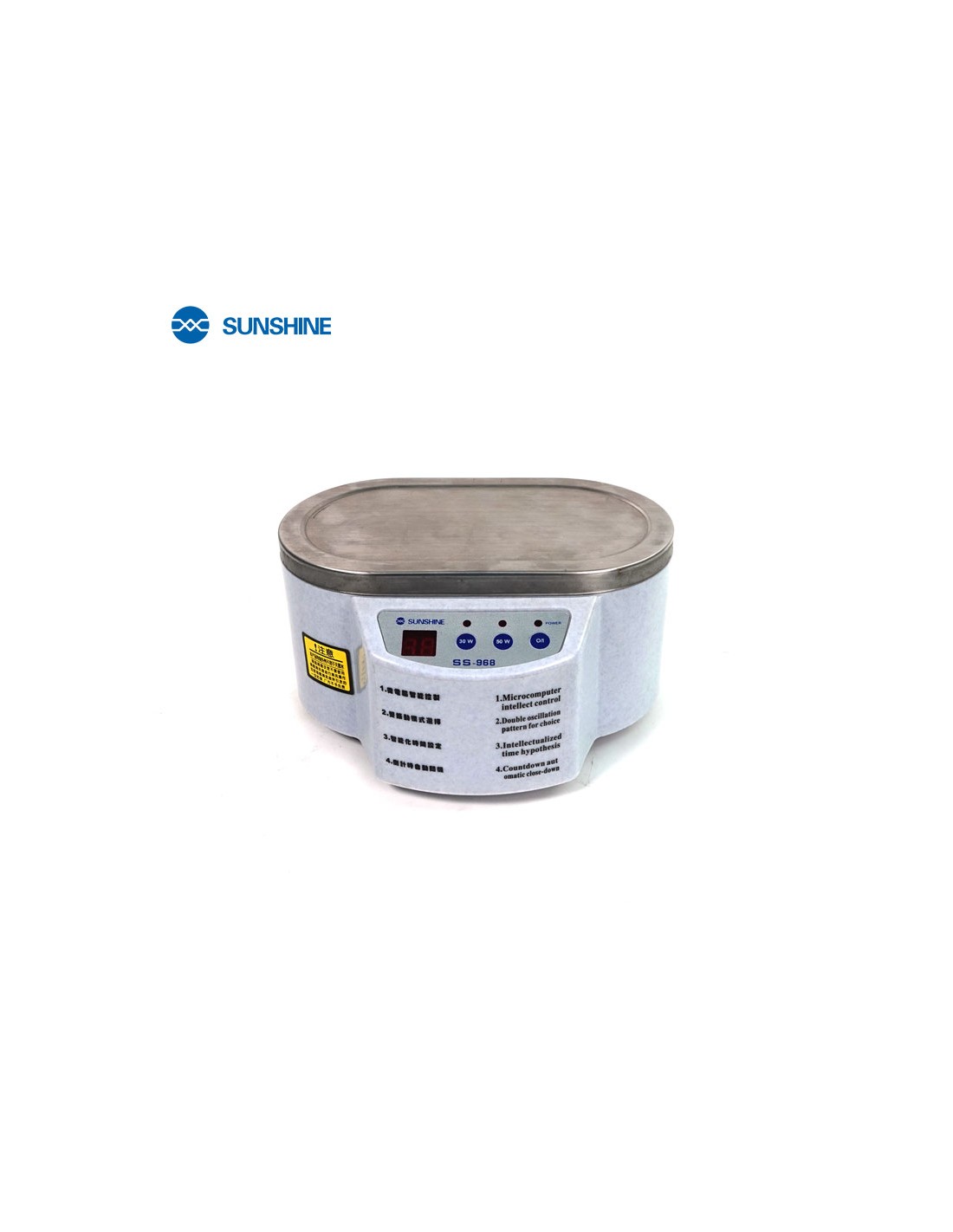 Mini Nettoyeur À Ultrasons 30W / 50 W pr Composant électronique
