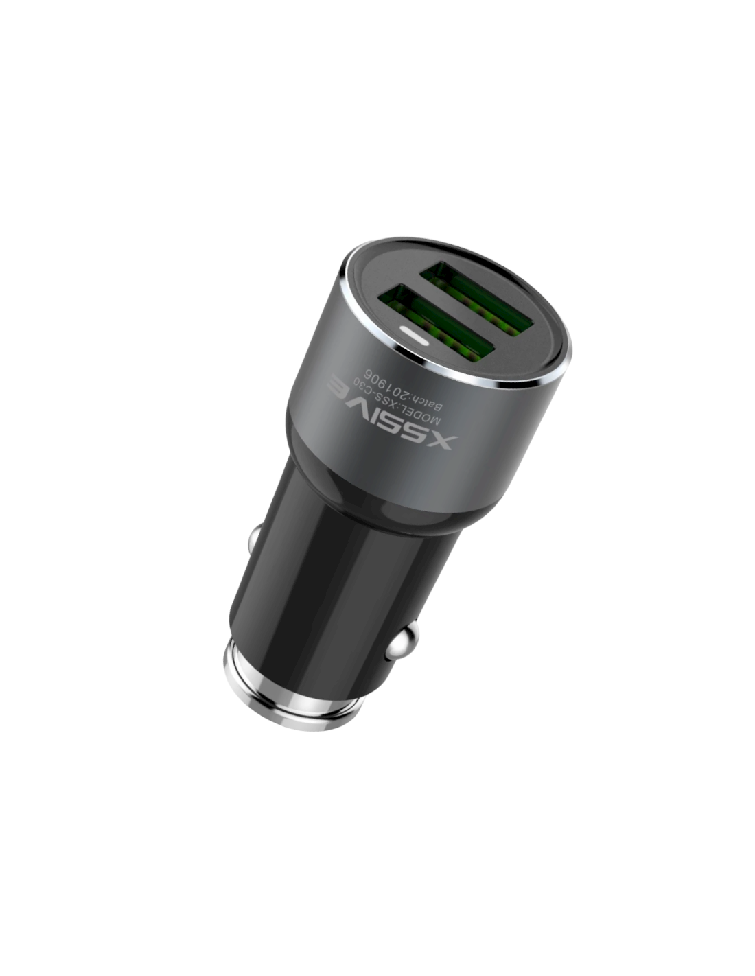 Chargeur de Voiture USB C, Adaptateur de Répartiteur d'Allume-cigare 2  Prises Multiprises avec Alimentation 18W 3.0 