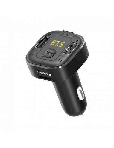 Usams Transmetteur Fm - Bluetooth pour voiture avec Microphone intégré à  prix pas cher