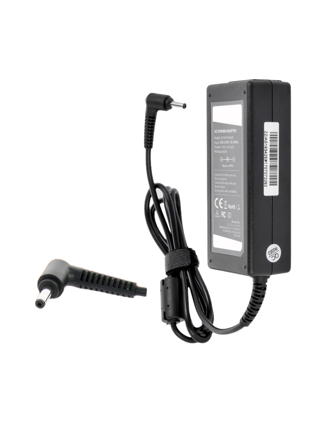 Chargeur Ordinateur Portable pour ASUS 19V 2.37A 45W, Adaptateur