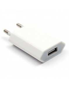 Chargeur USB blanc 1A - 5W