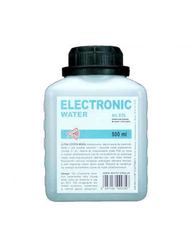 Eau distillée déionisée Electronic Water ART.035 - 500ml