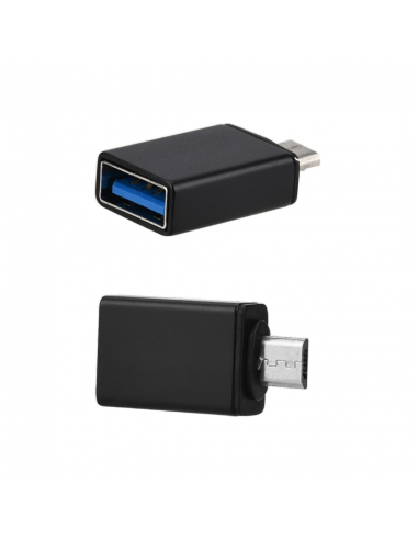 Cable adaptateur OTG Mini USB mâle vers USB A femelle
