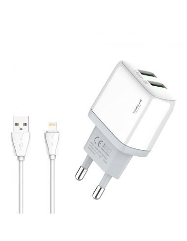 Cable connection rapide - Chargeur USB 5v 2A en sortie, permet de charger  telephone et tablette
