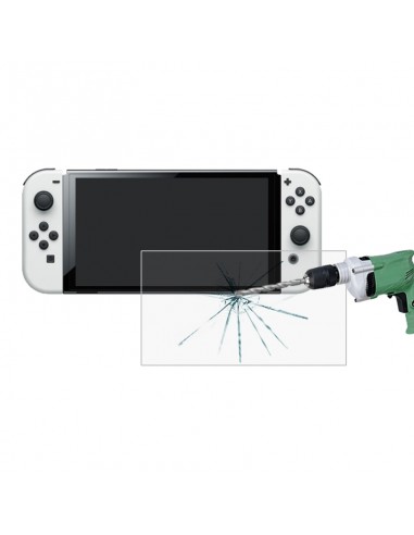 Verre trempé de protection pour Nintendo Switch OLED