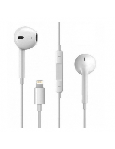 Sans Marque Écouteurs compatible avec iPhone 7- 8 - X - Blanc à